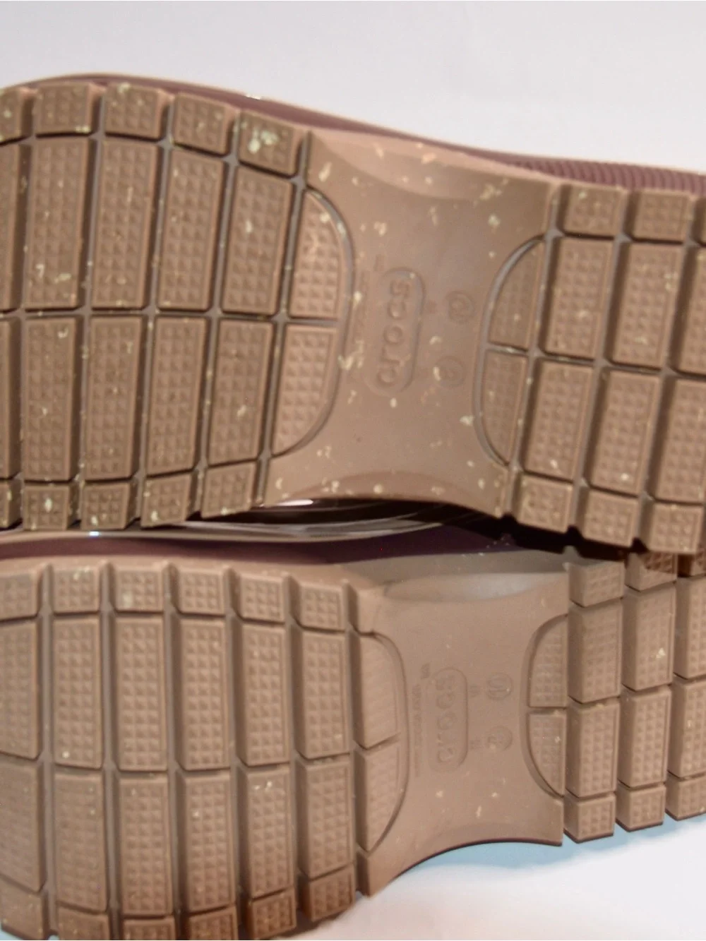 Crocs Mega Platform Crush Sandal Tan & Brown Y2K